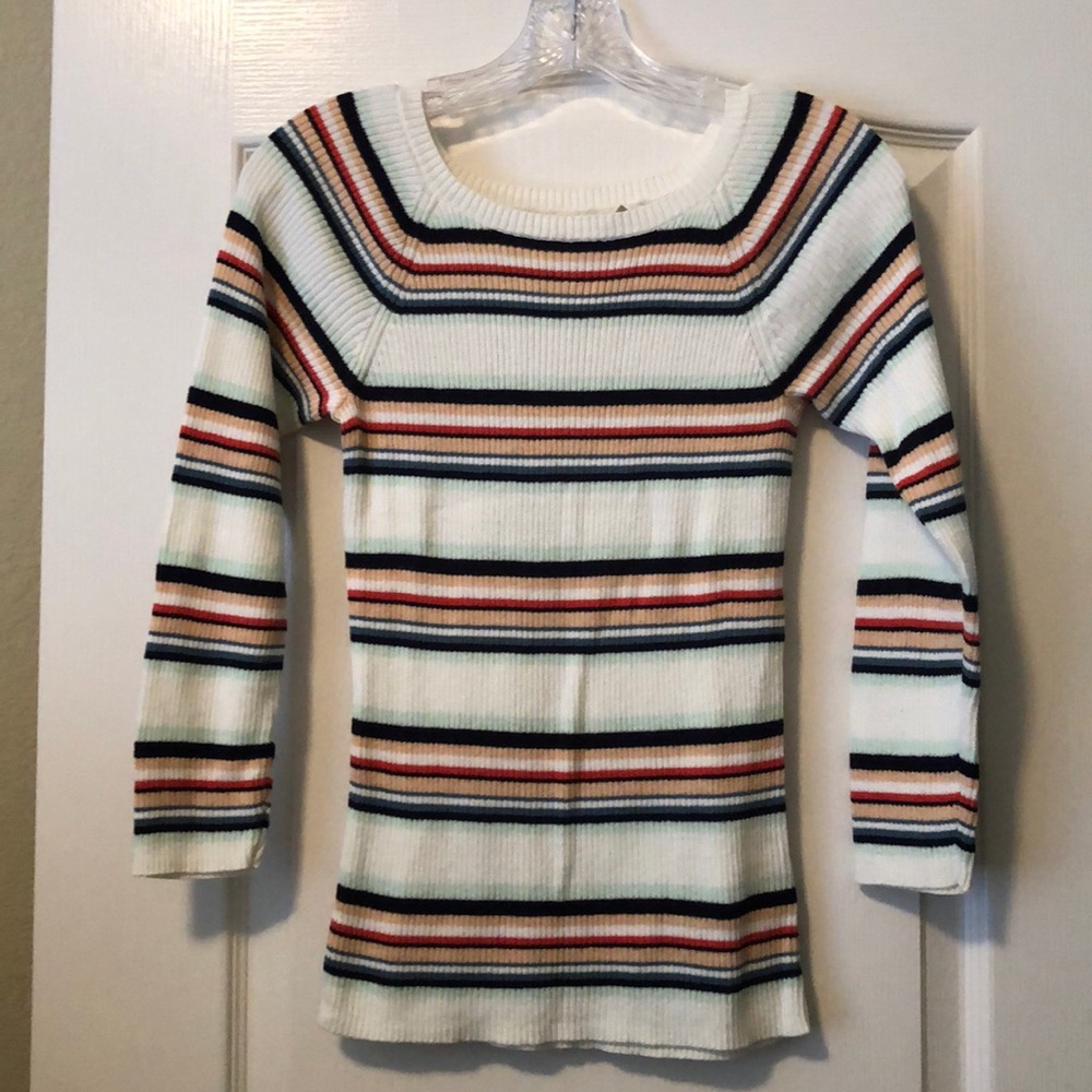 Anthropologie striped sweater